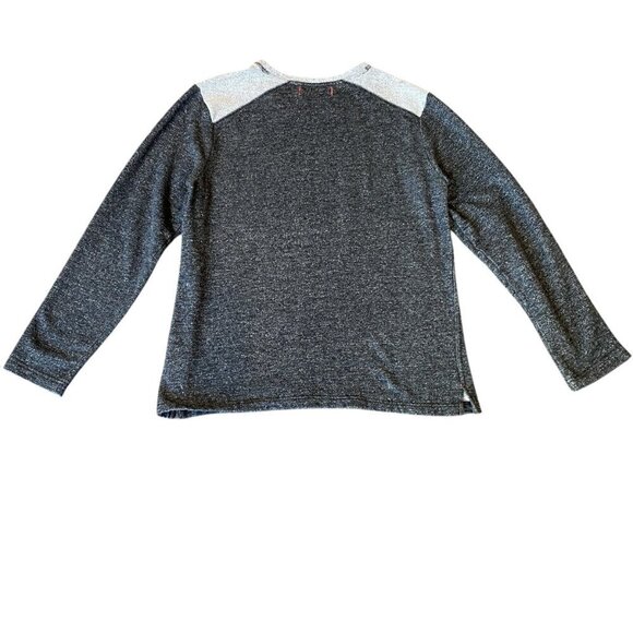 Tommy Bahama Men’s Crew Neck Sweater Navy/Gray Sz L. #344G - Picture 3 of 7